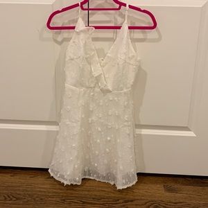 White mini dress!